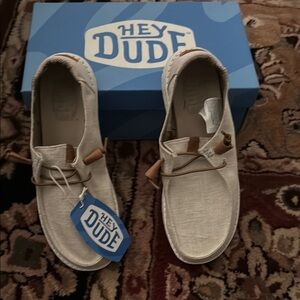 Hey Dude White Casual Shoes